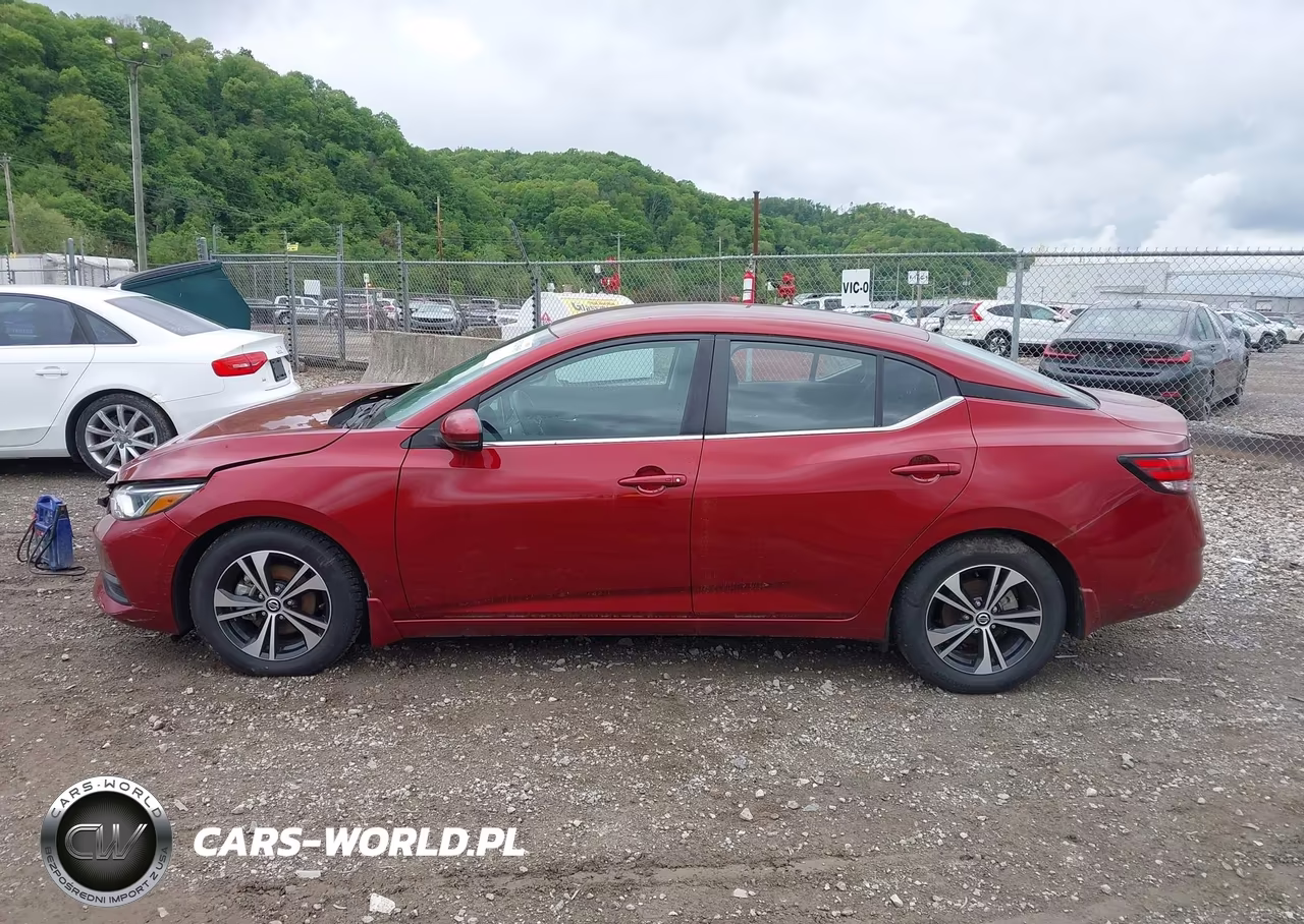 2020 Nissan Sentra Sv Xtronic Cvt VIN:3N1AB8CV4LY309343 - 14