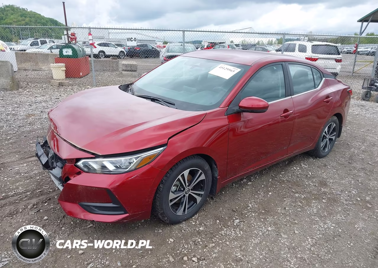 2020 Nissan Sentra Sv Xtronic Cvt VIN:3N1AB8CV4LY309343 - 2