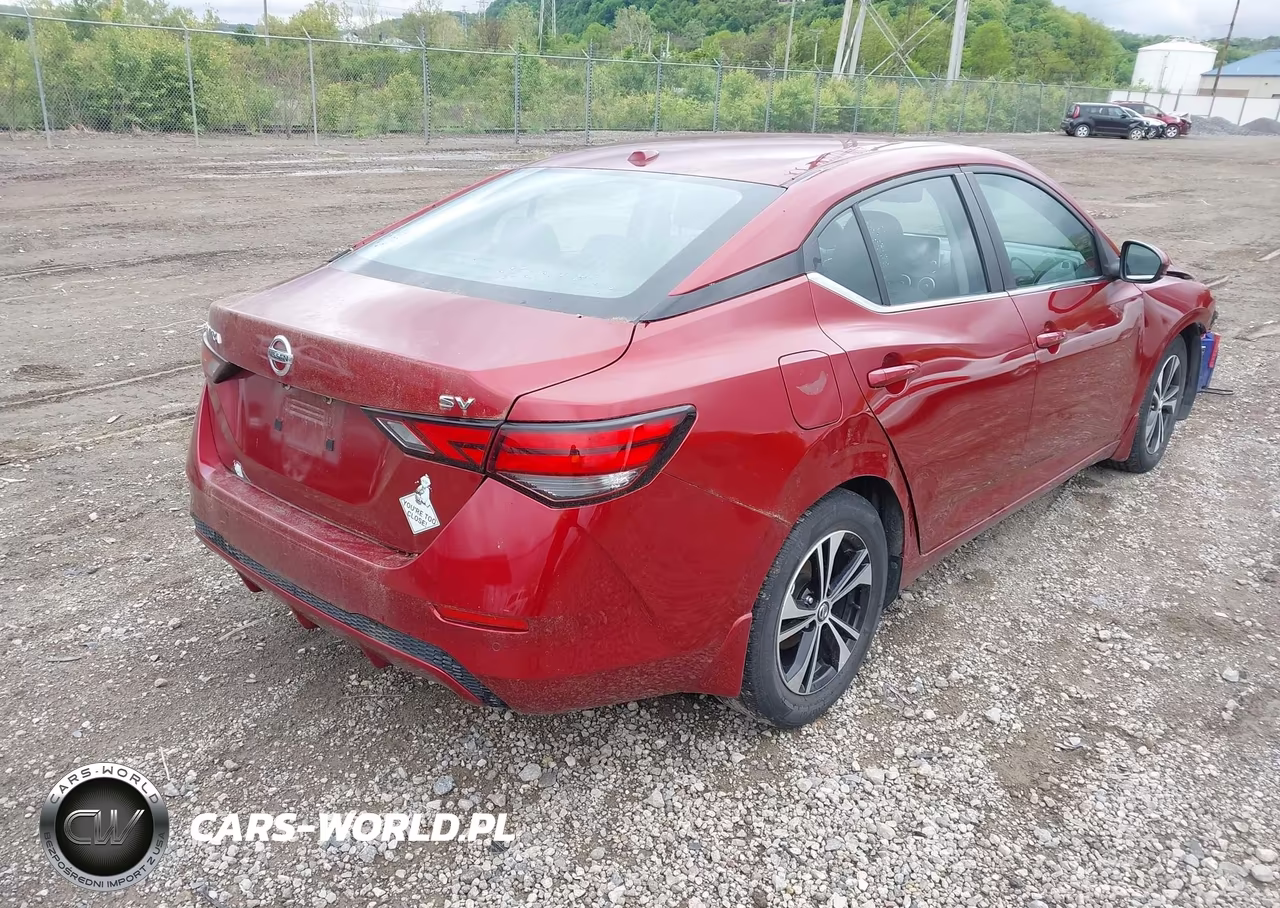 2020 Nissan Sentra Sv Xtronic Cvt VIN:3N1AB8CV4LY309343 - 4