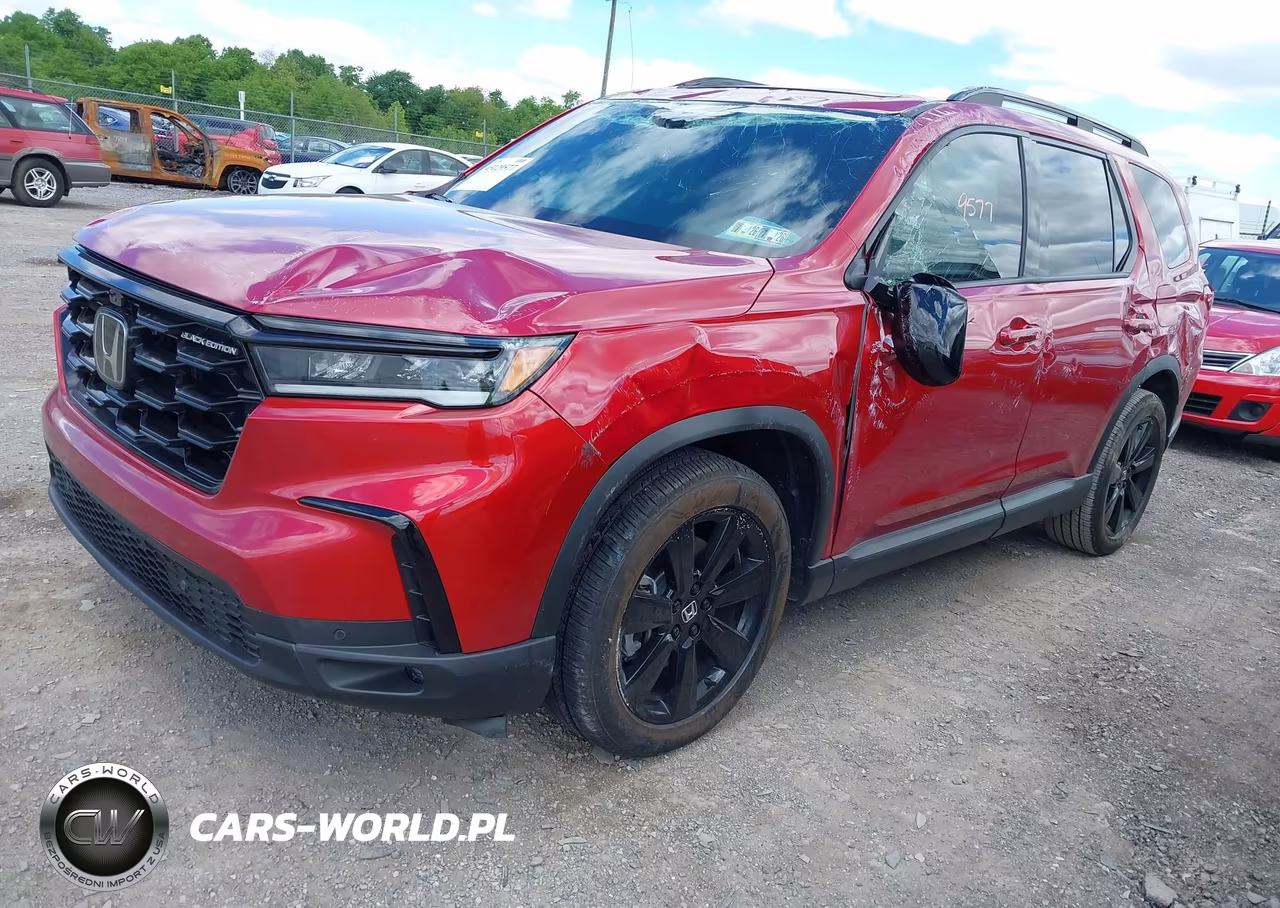 2025 Honda Pilot Black Edition VIN:5FNYG1H97SB131292 - 2