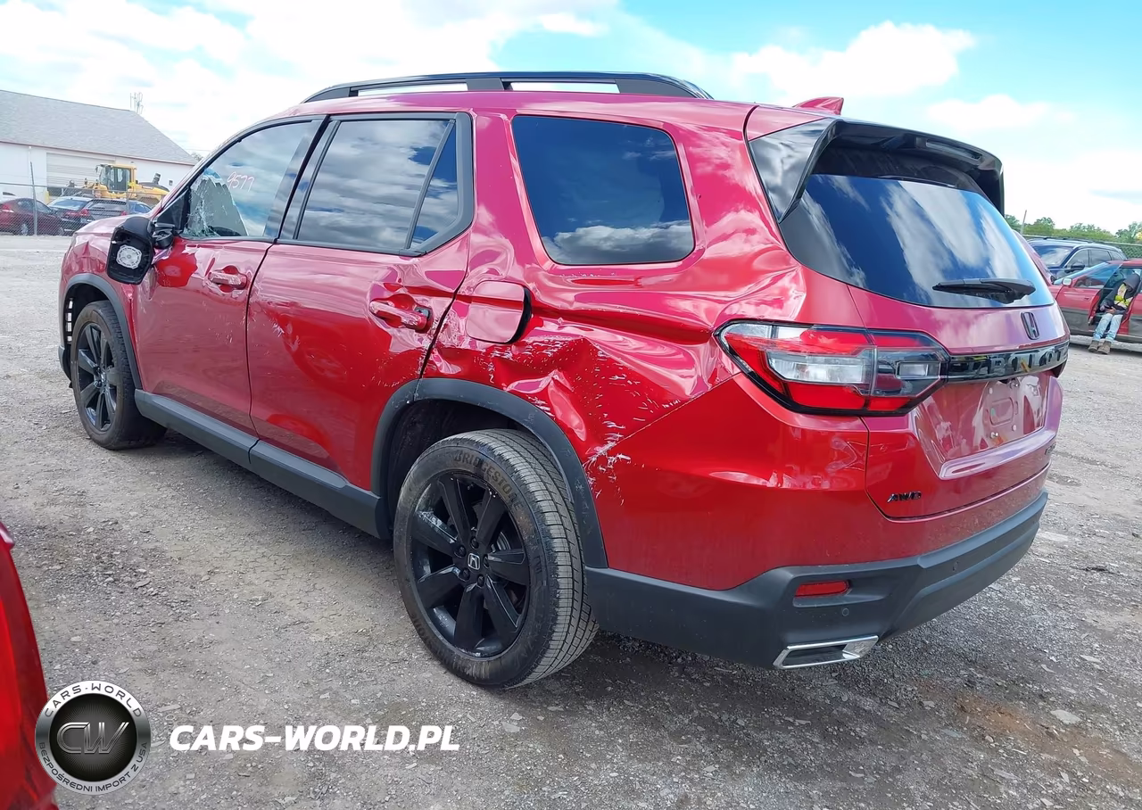 2025 Honda Pilot Black Edition VIN:5FNYG1H97SB131292 - 3