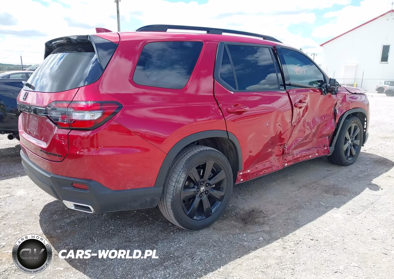 2025 Honda Pilot Black Edition VIN:5FNYG1H97SB131292 - 4