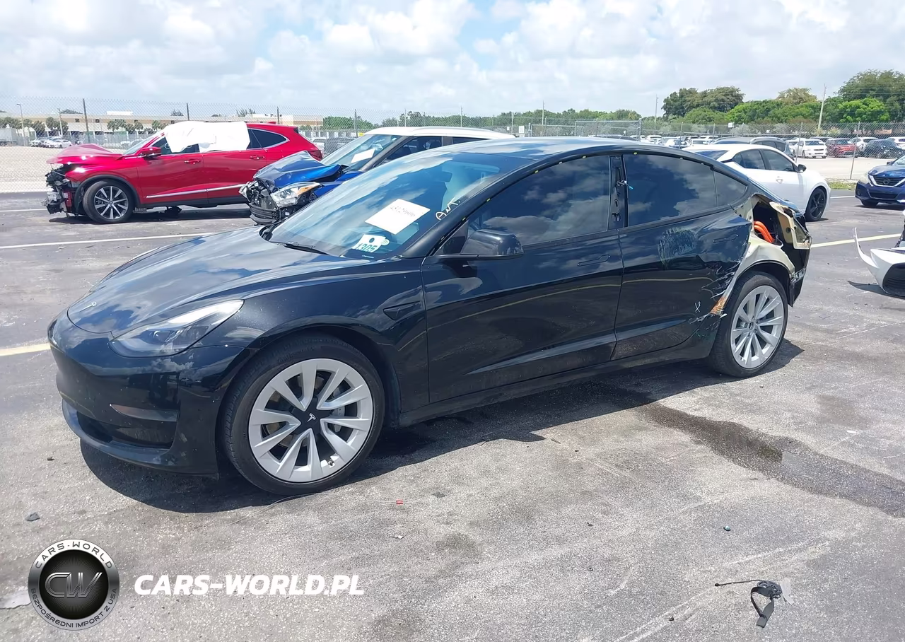 2022 Tesla Model 3 Rear-Wheel Drive VIN:5YJ3E1EA2NF326283 - 2