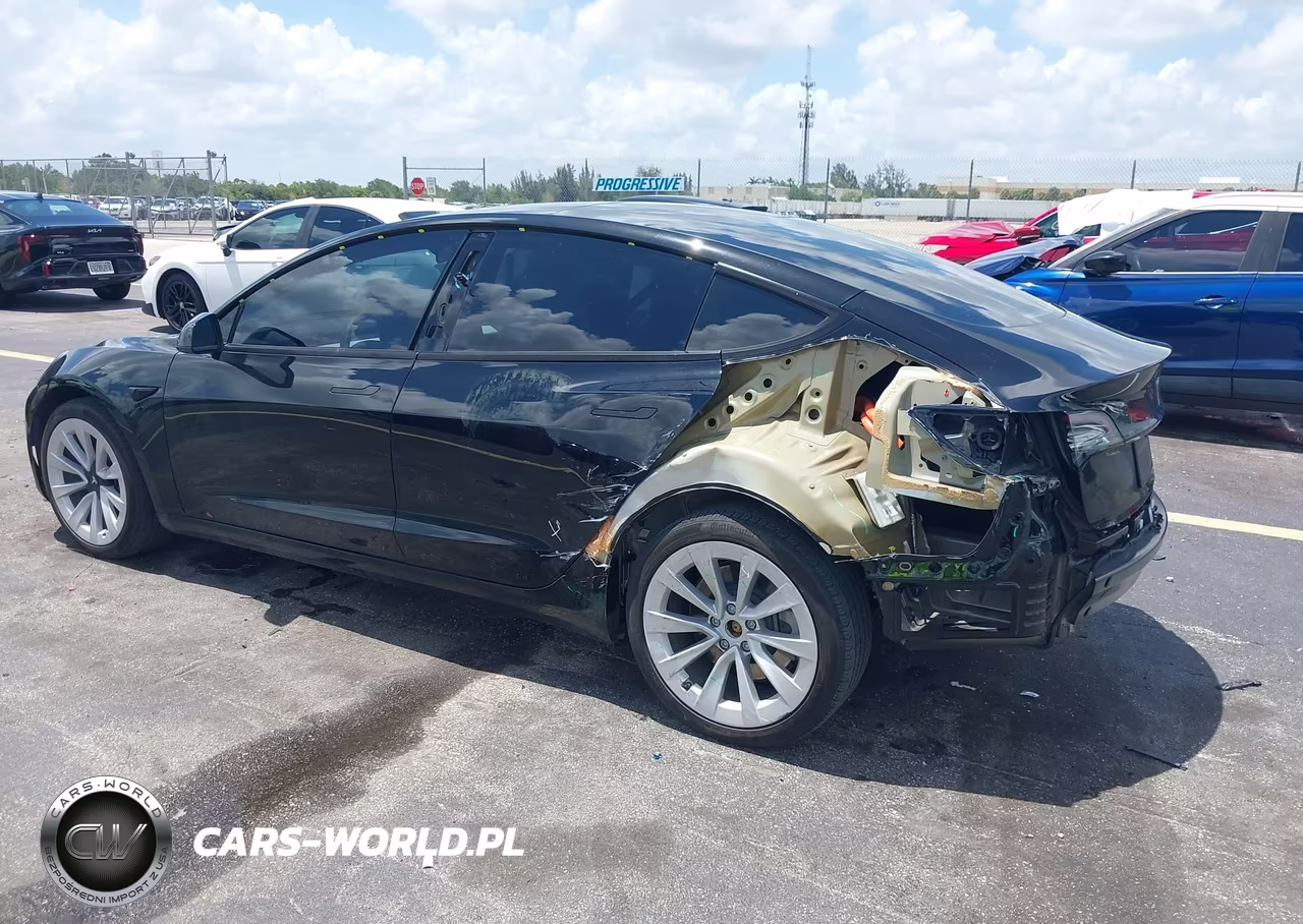 2022 Tesla Model 3 Rear-Wheel Drive VIN:5YJ3E1EA2NF326283 - 3