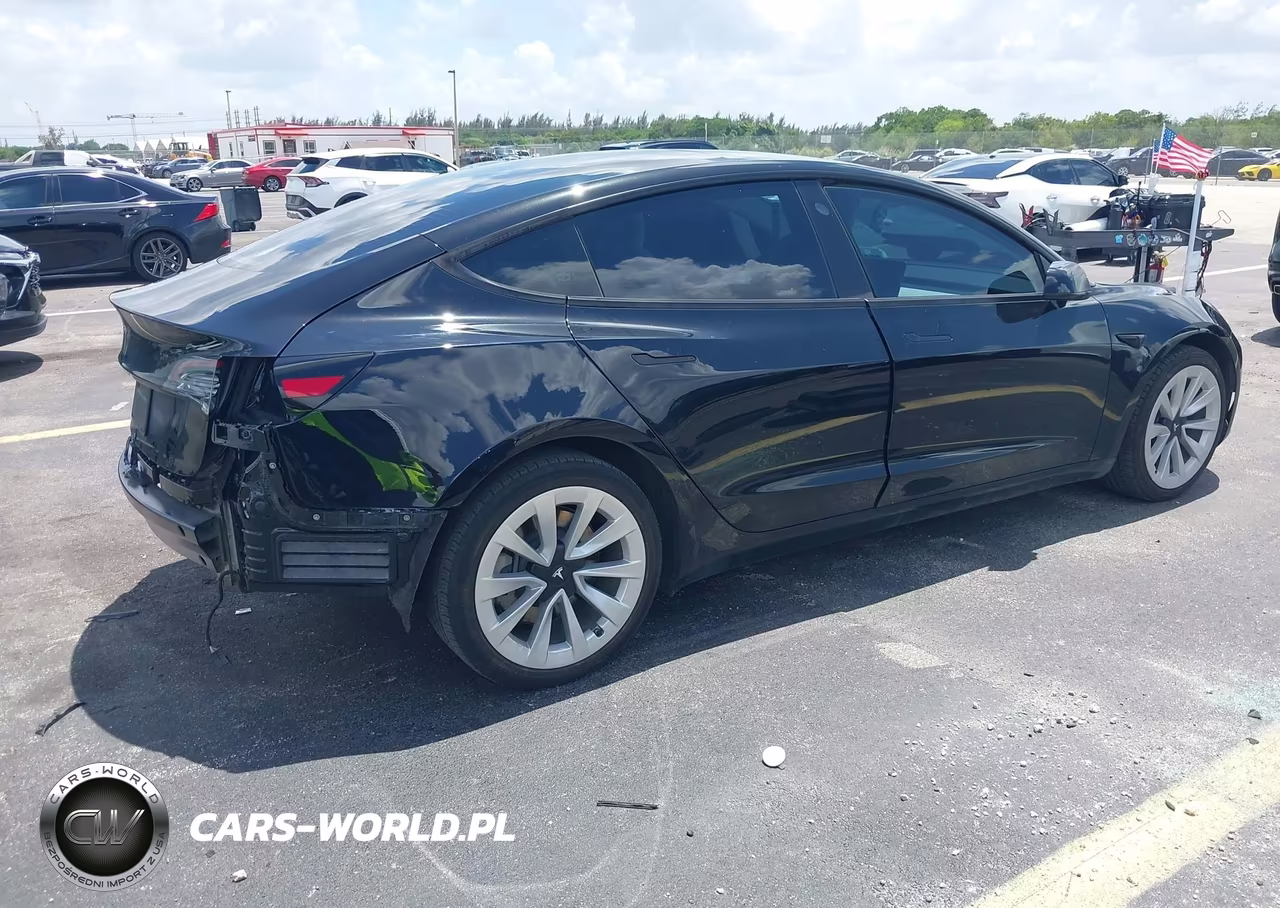 2022 Tesla Model 3 Rear-Wheel Drive VIN:5YJ3E1EA2NF326283 - 4