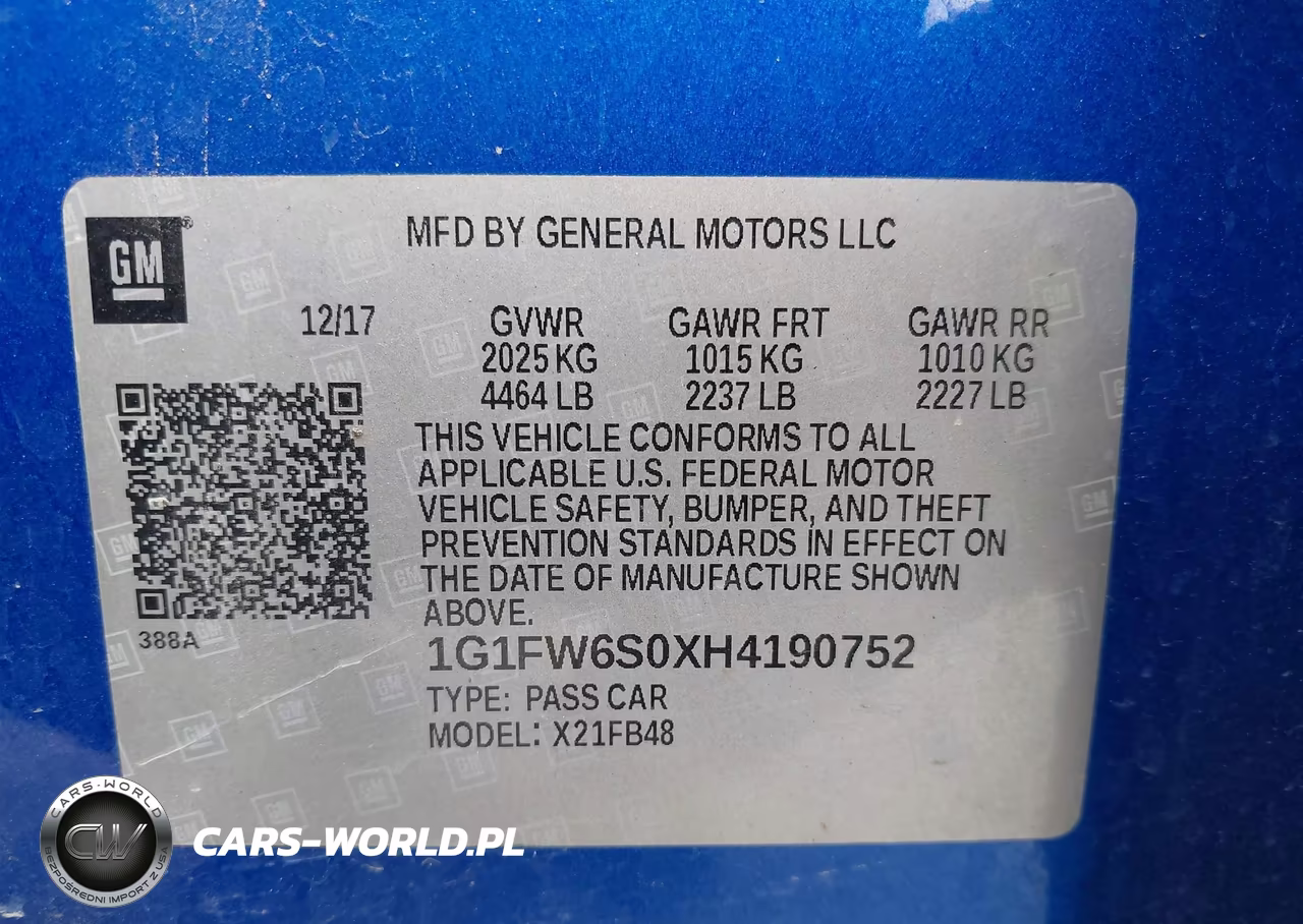 2017 Chevrolet Bolt Ev Lt VIN:1G1FW6S0XH4190752 - 9