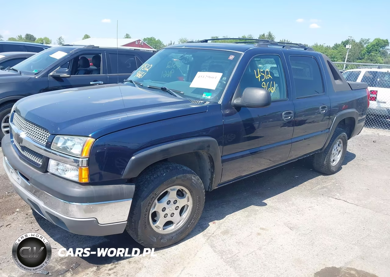 2004 Chevrolet Avalanche 1500 VIN:3GNEC12T44G325379 - 2