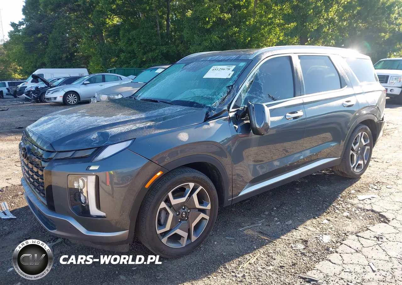 2024 Hyundai Palisade Sel VIN:KM8R44GE6RU752503 - 2