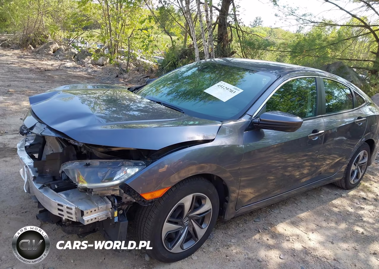 2020 Honda Civic Lx VIN:2HGFC2F68LH567714 - 2