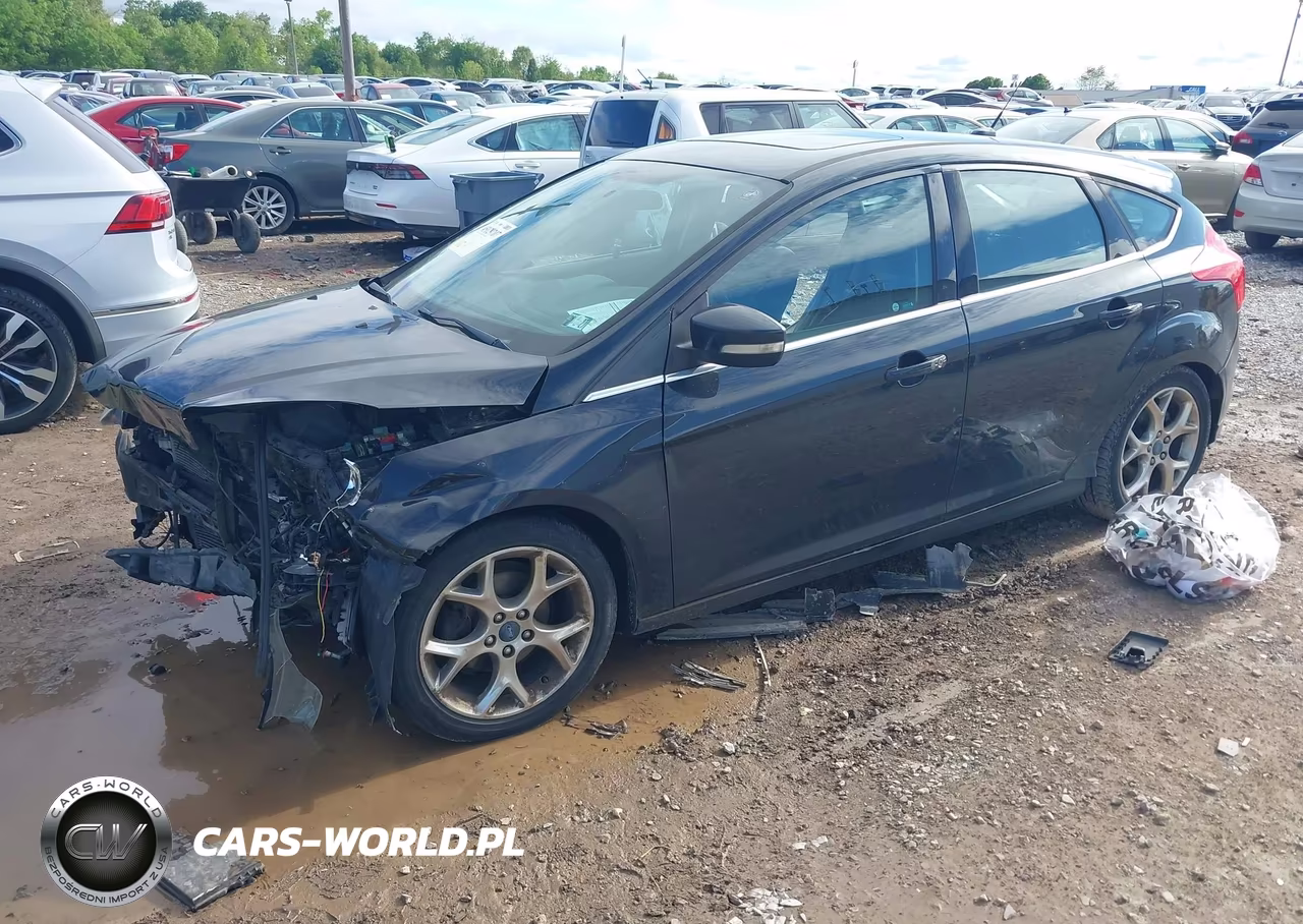2014 Ford Focus Titanium VIN:1FADP3N25EL136497 - 2