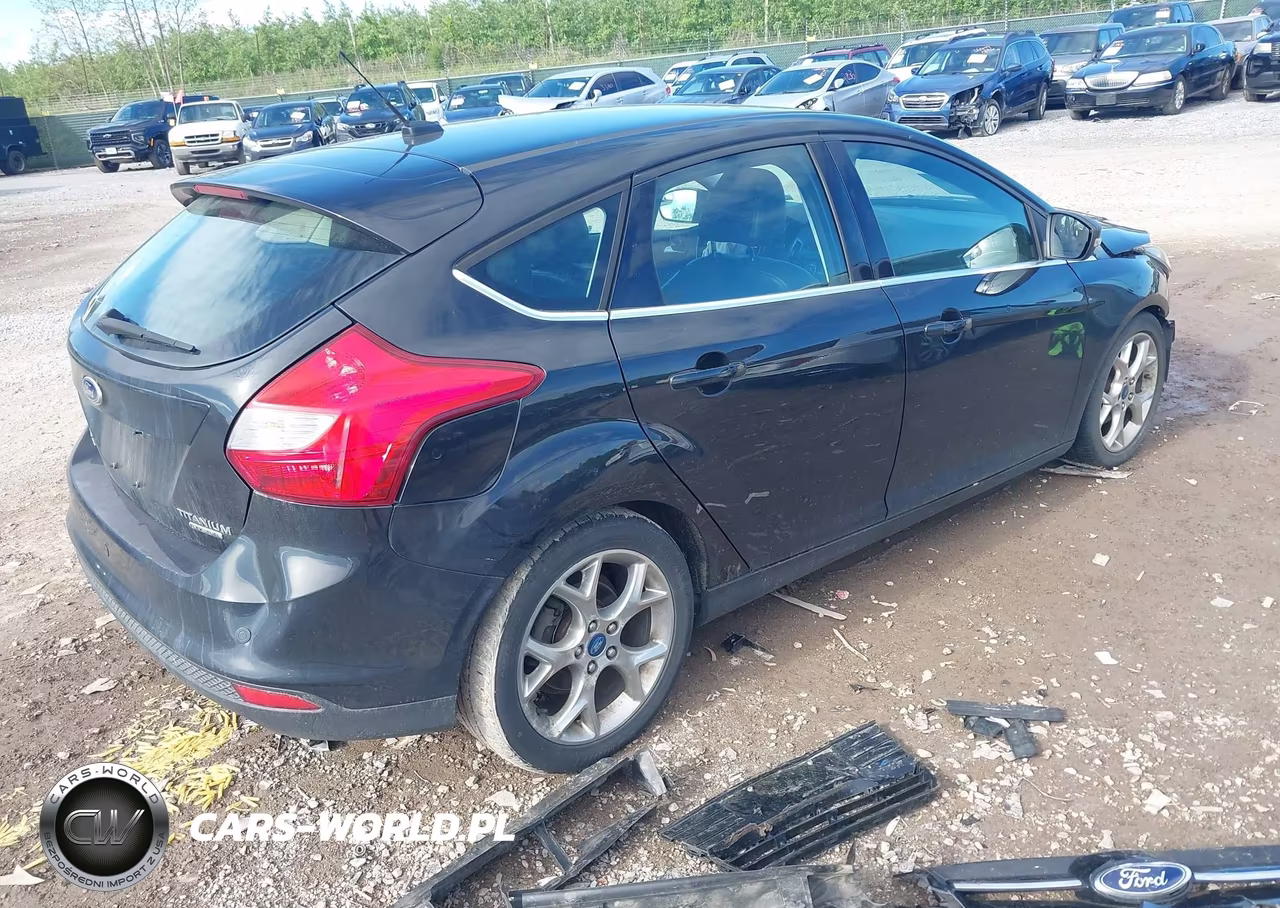 2014 Ford Focus Titanium VIN:1FADP3N25EL136497 - 4