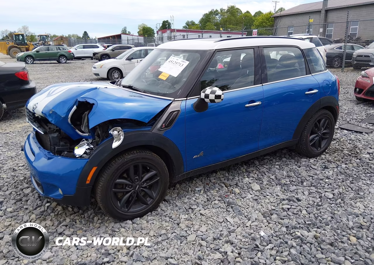 2012 Mini Cooper S Countryman VIN:WMWZC5C59CWL58554 - 2