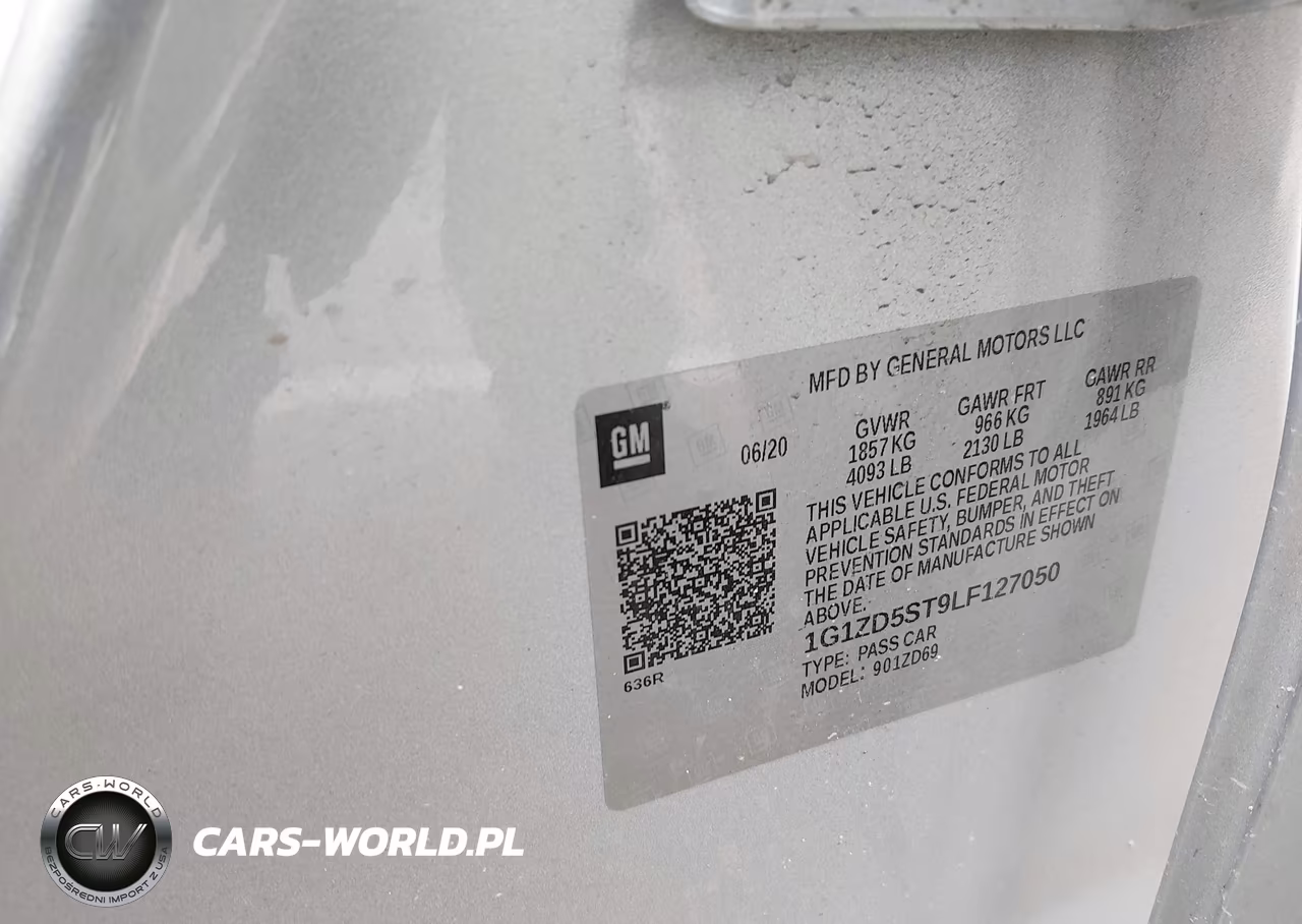 2020 Chevrolet Malibu Fwd Lt VIN:1G1ZD5ST9LF127050 - 9