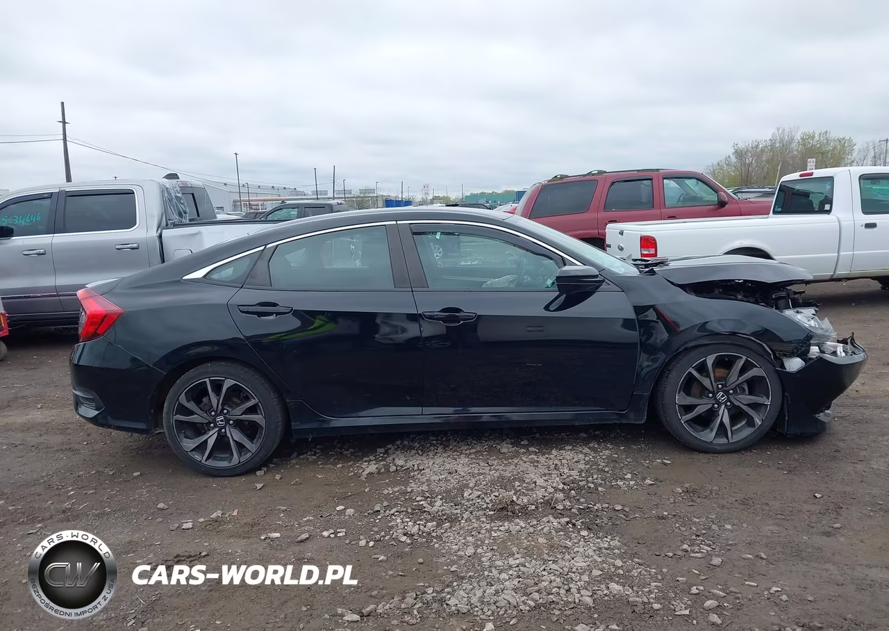 2019 Honda Civic Sport VIN:2HGFC2F84KH577513 - 13