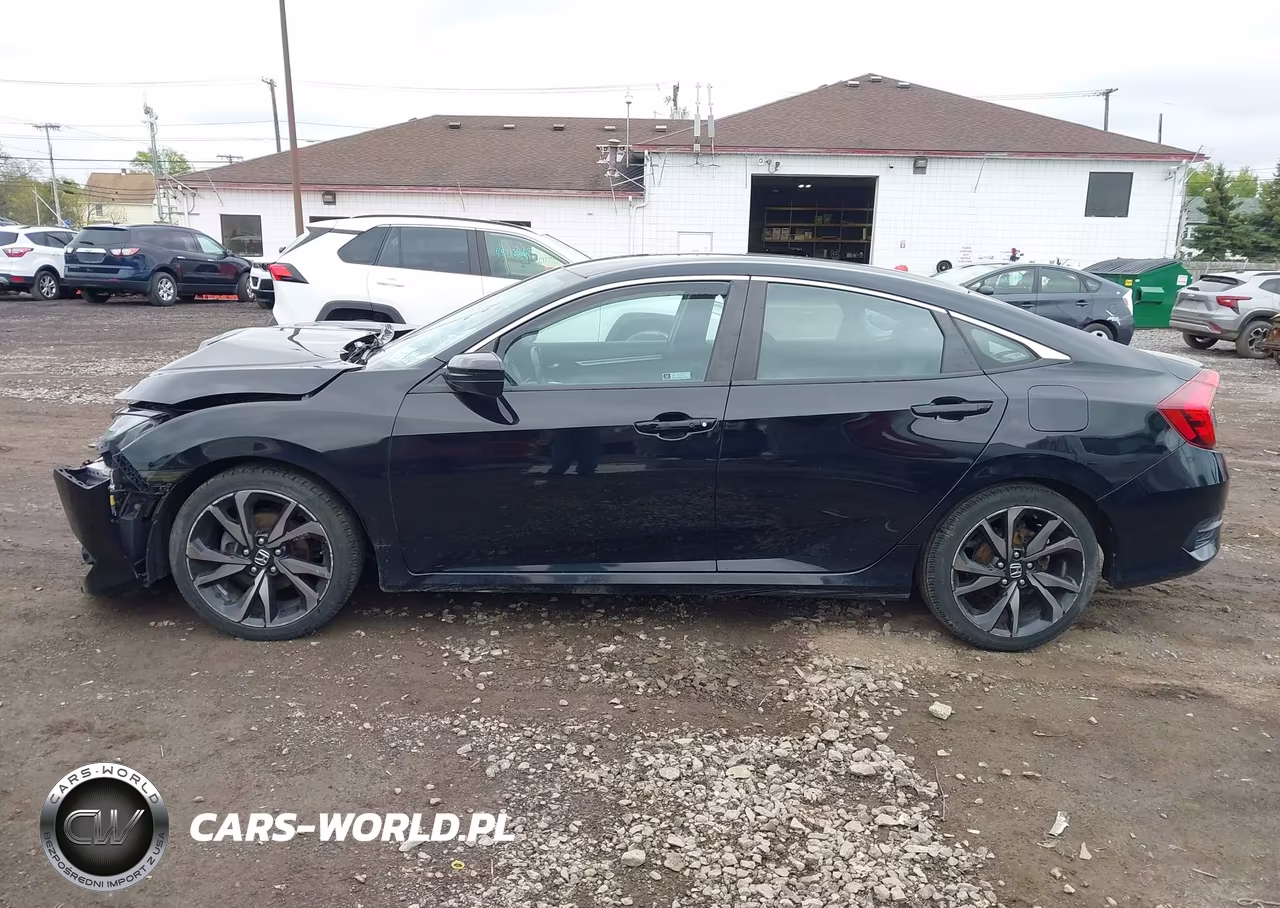 2019 Honda Civic Sport VIN:2HGFC2F84KH577513 - 14