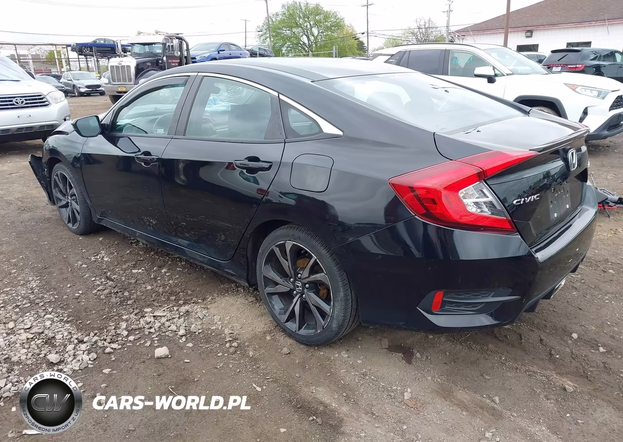 2019 Honda Civic Sport VIN:2HGFC2F84KH577513 - 3