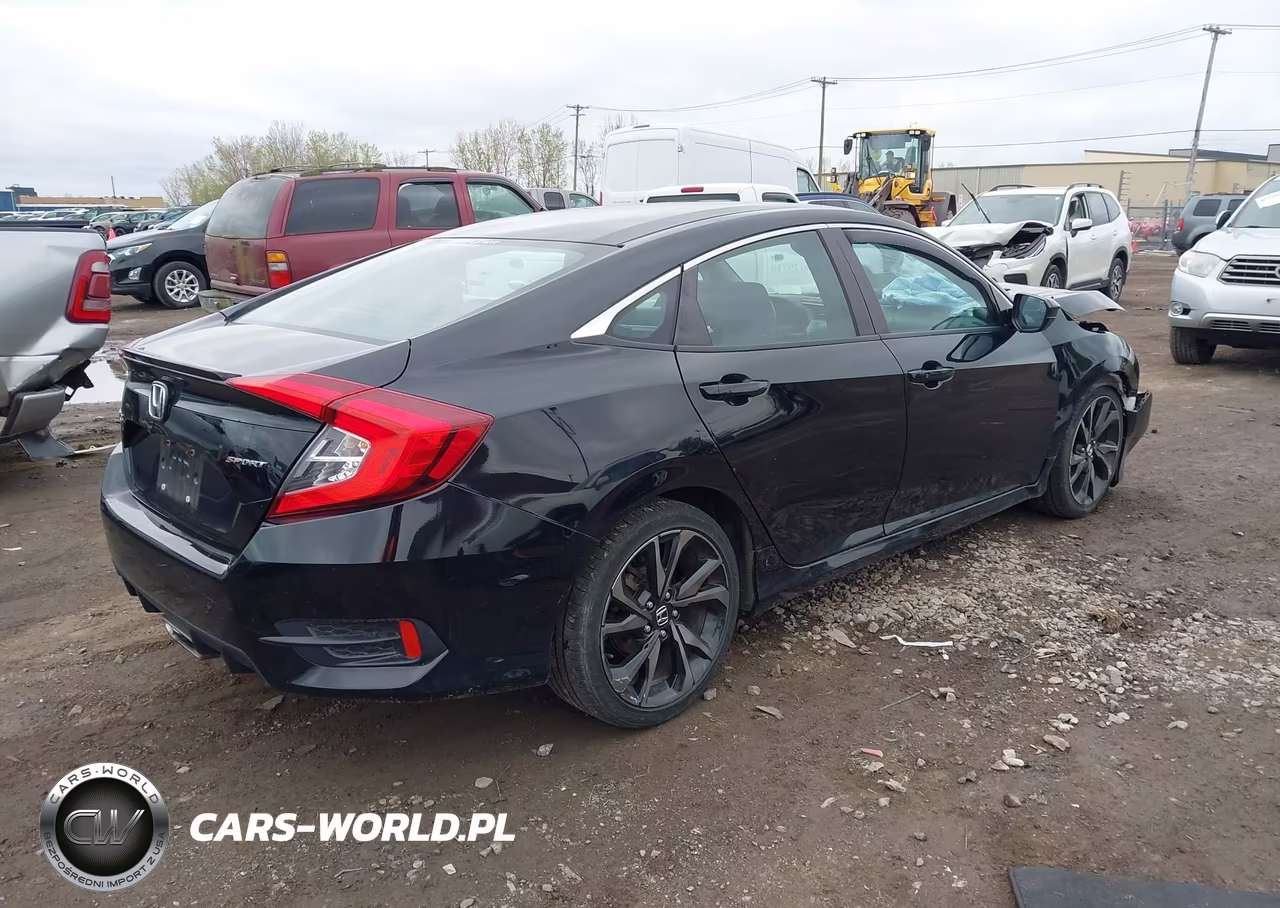 2019 Honda Civic Sport VIN:2HGFC2F84KH577513 - 4