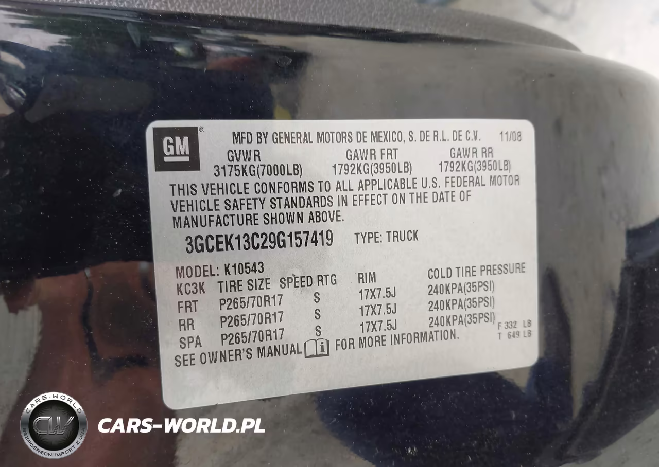 2009 Chevrolet Silverado 1500 Ls VIN:3GCEK13C29G157419 - 9