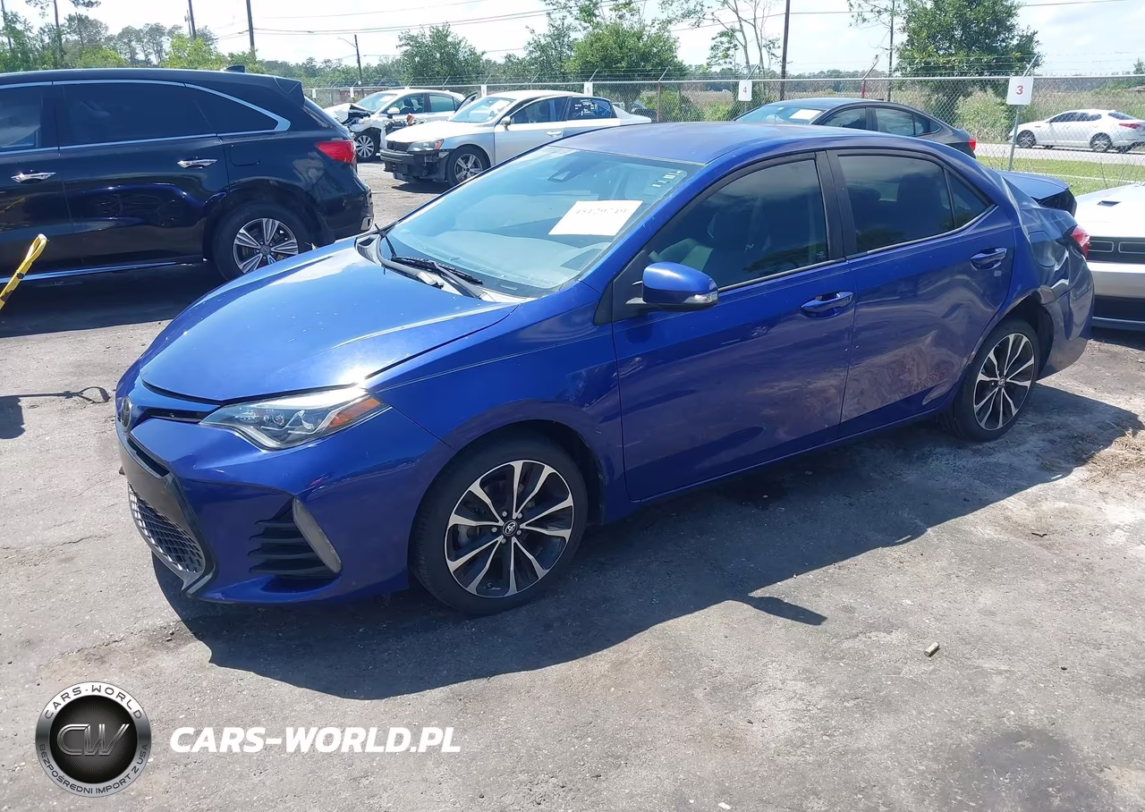 2017 Toyota Corolla Se VIN:5YFBURHE0HP734155 - 2