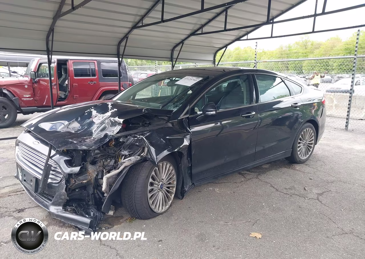 2014 Ford Fusion Titanium VIN:3FA6P0D91ER288025 - 14