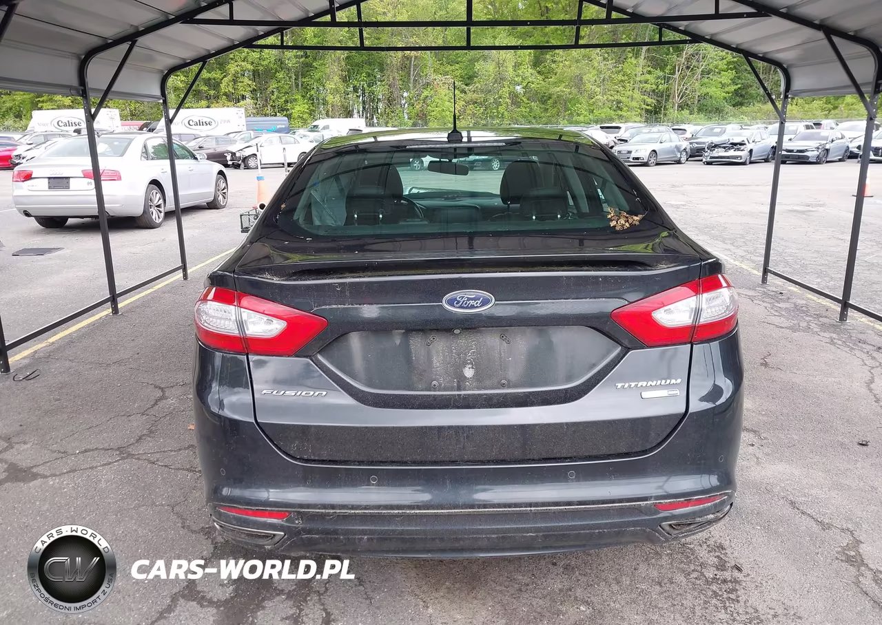 2014 Ford Fusion Titanium VIN:3FA6P0D91ER288025 - 16