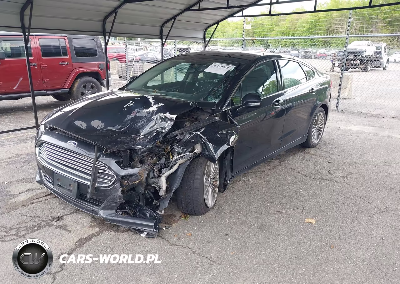 2014 Ford Fusion Titanium VIN:3FA6P0D91ER288025 - 2
