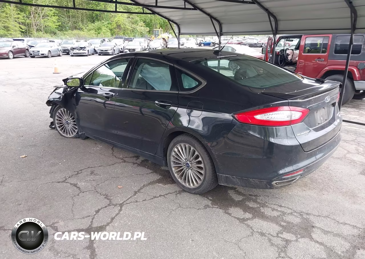 2014 Ford Fusion Titanium VIN:3FA6P0D91ER288025 - 3