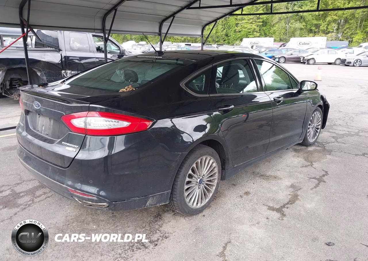 2014 Ford Fusion Titanium VIN:3FA6P0D91ER288025 - 4