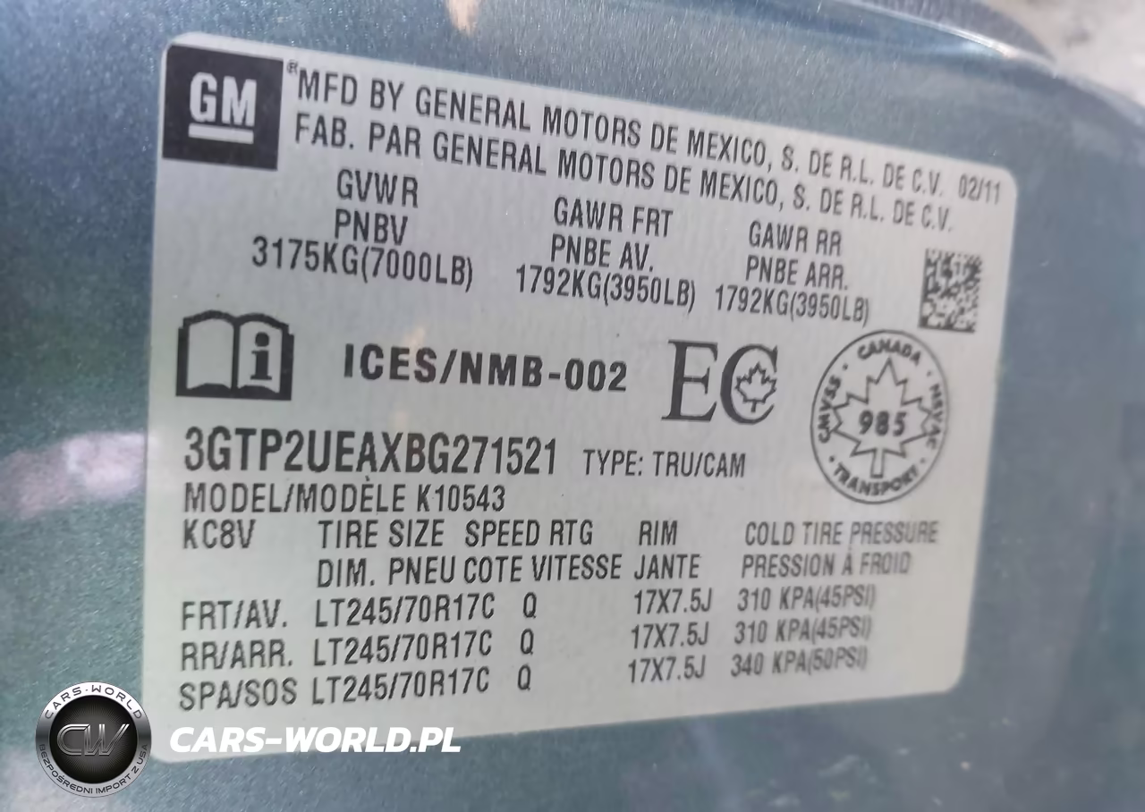 2011 GMC Sierra 1500 Sl VIN:3GTP2UEAXBG271521 - 9