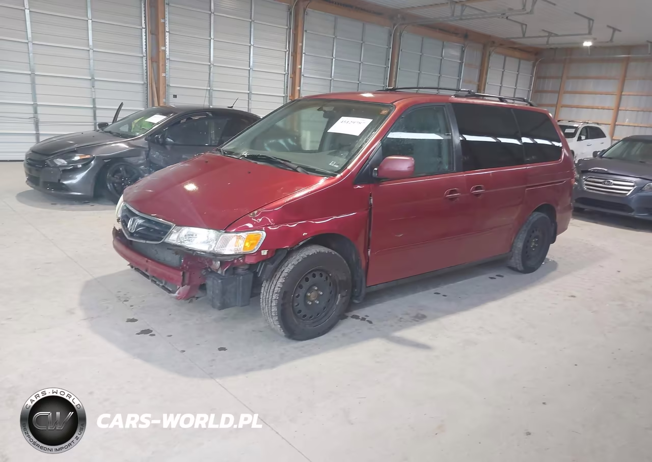 2003 Honda Odyssey Ex VIN:5FNRL18663B000166 - 2
