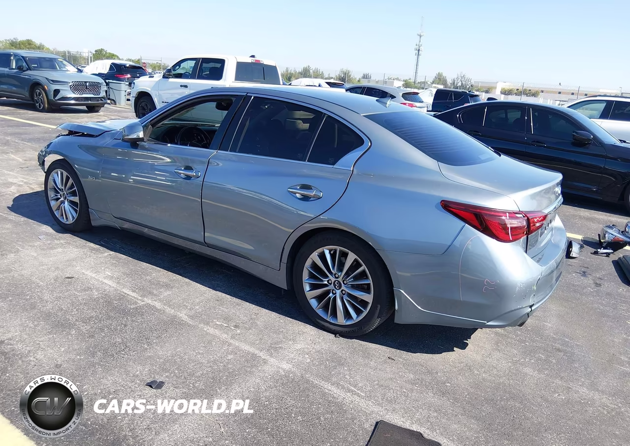 2018 Infiniti Q50 3.0T Luxe VIN:JN1EV7AP1JM366882 - 3
