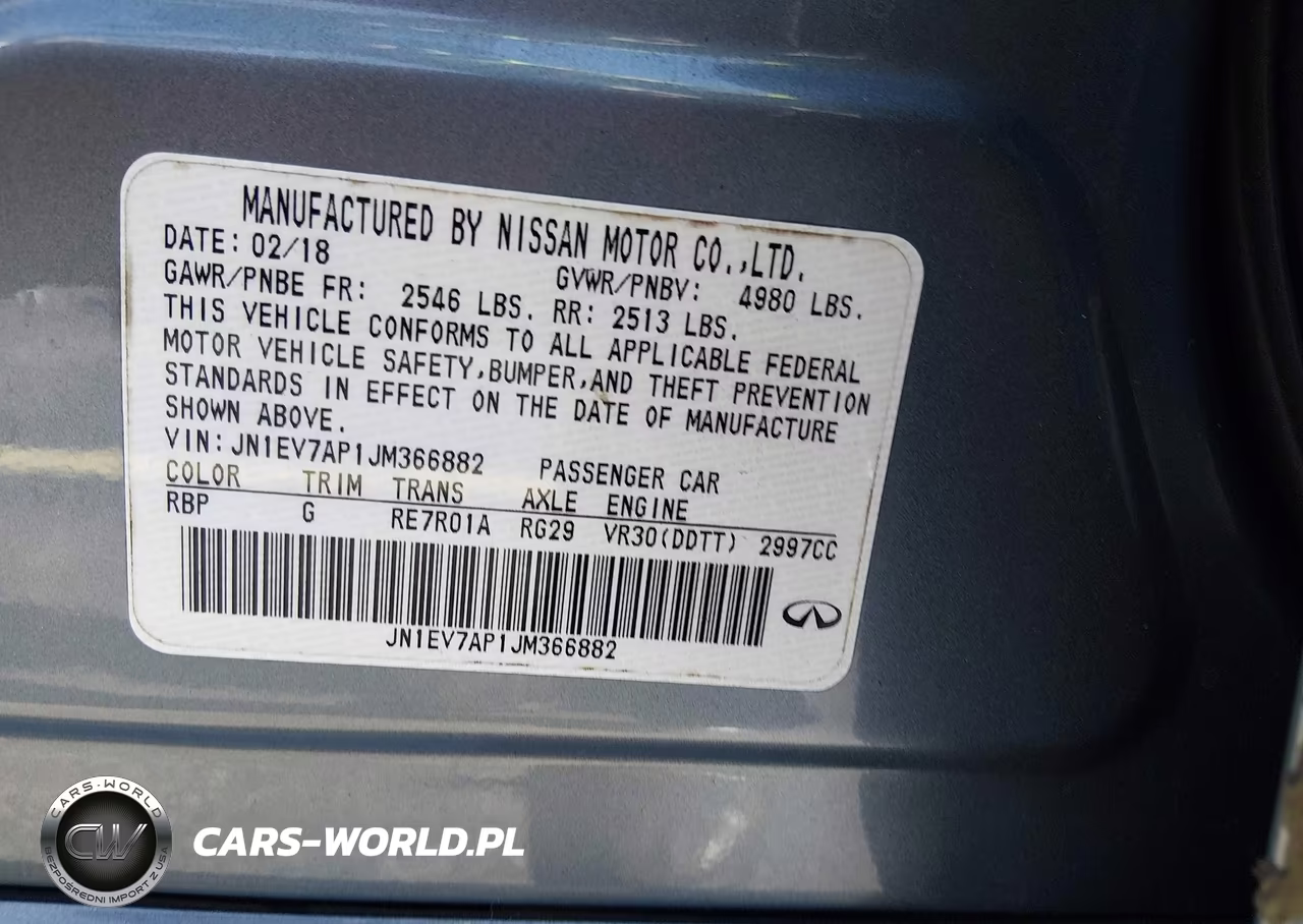 2018 Infiniti Q50 3.0T Luxe VIN:JN1EV7AP1JM366882 - 9