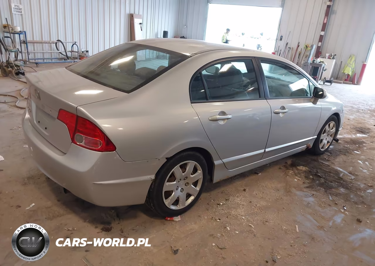 2007 Honda Civic Lx VIN:1HGFA16597L078271 - 4