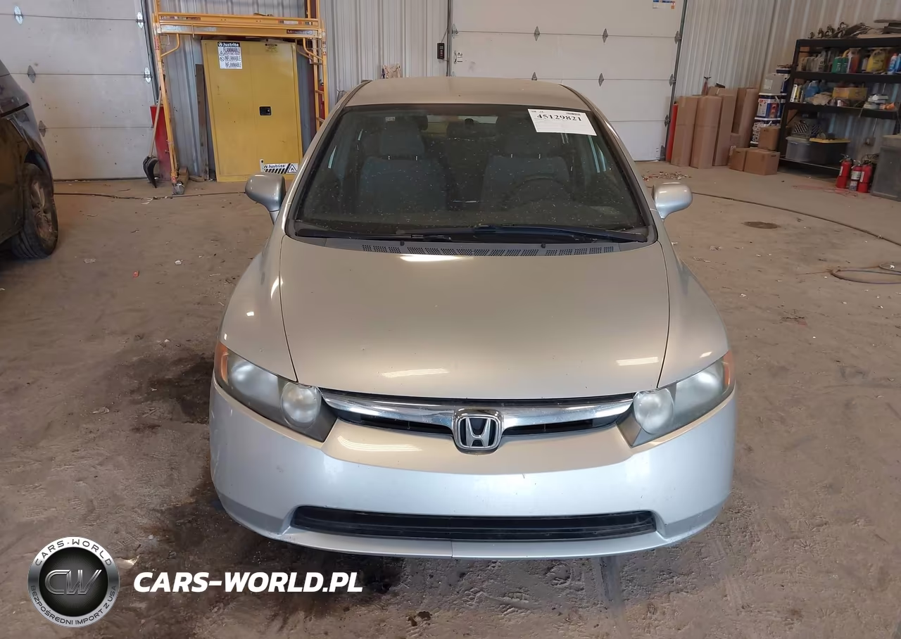 2007 Honda Civic Lx VIN:1HGFA16597L078271 - 6