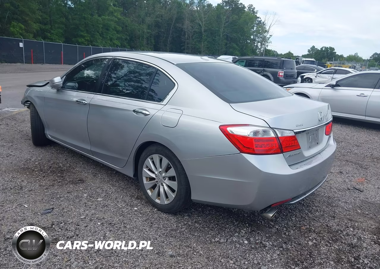 2014 Honda Accord Ex-L V-6 VIN:1HGCR3F81EA011691 - 3