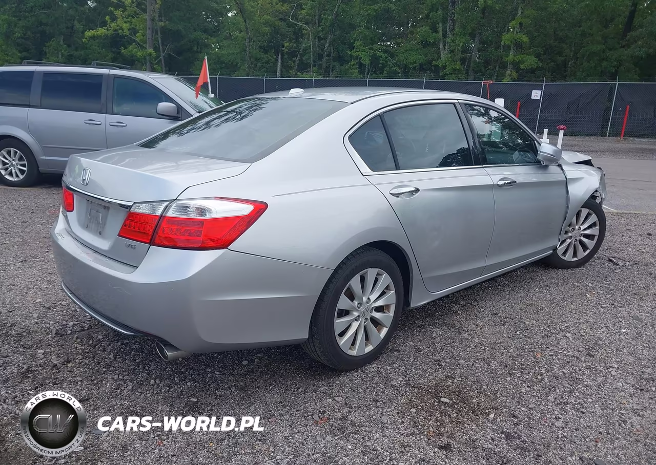2014 Honda Accord Ex-L V-6 VIN:1HGCR3F81EA011691 - 4