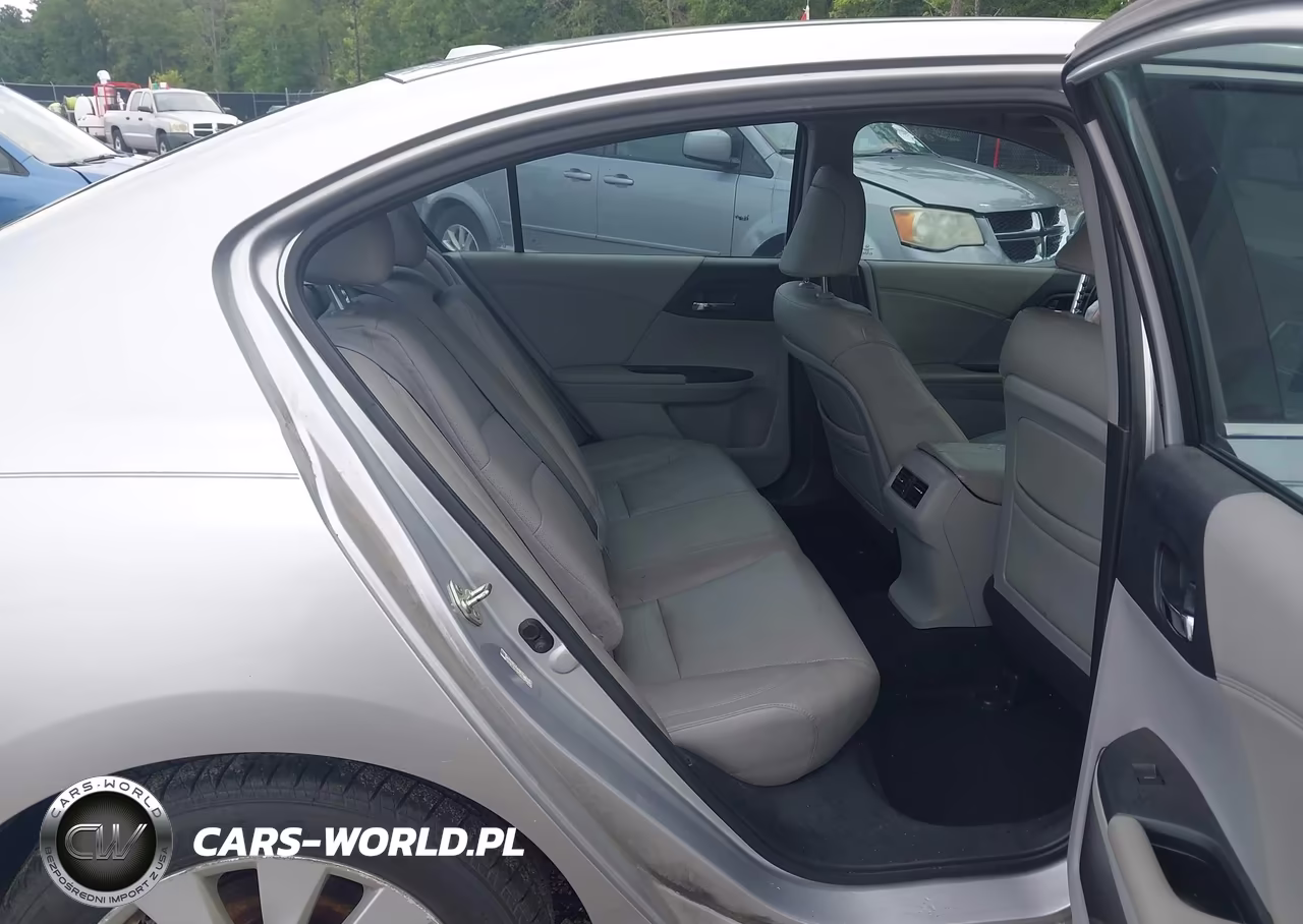 2014 Honda Accord Ex-L V-6 VIN:1HGCR3F81EA011691 - 8