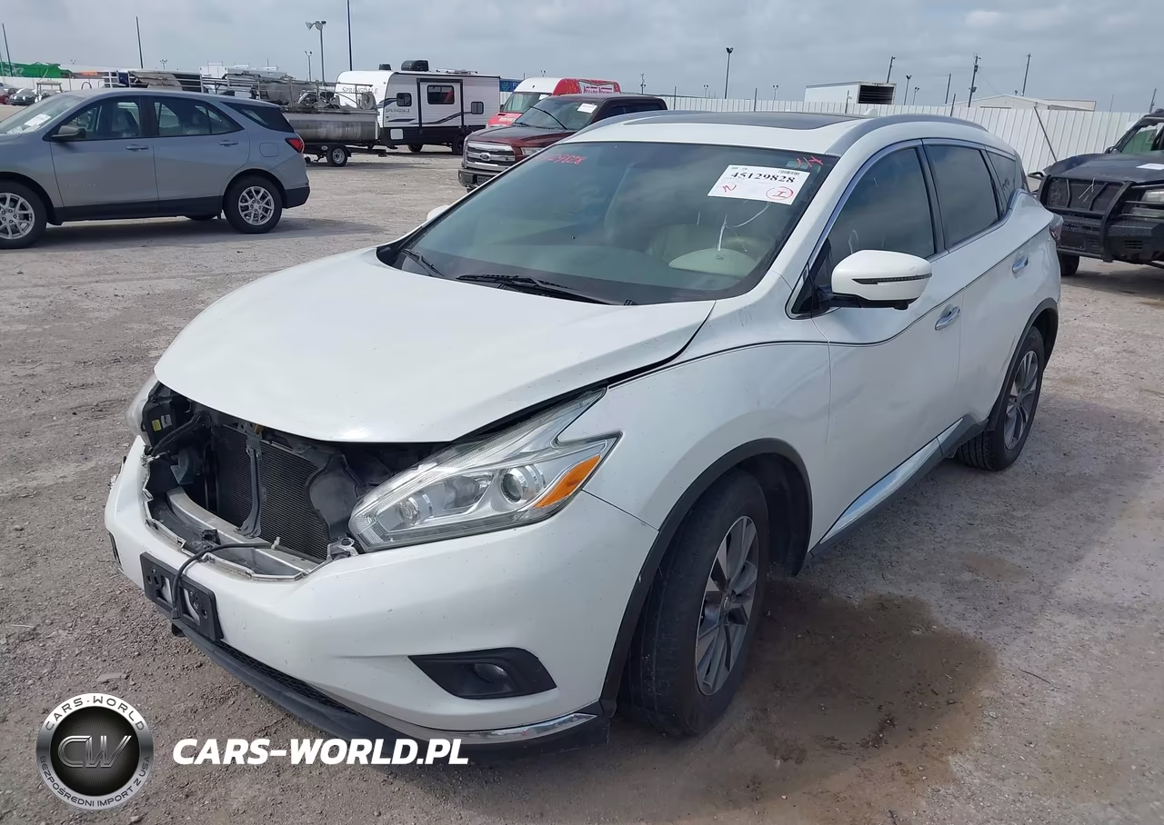 2017 Nissan Murano Sl VIN:5N1AZ2MG1HN120882 - 2