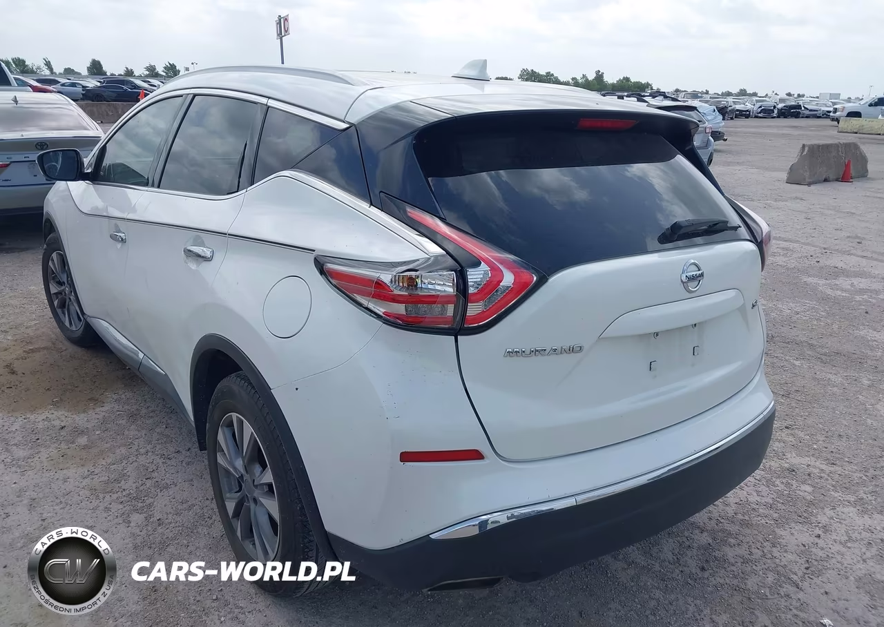 2017 Nissan Murano Sl VIN:5N1AZ2MG1HN120882 - 3