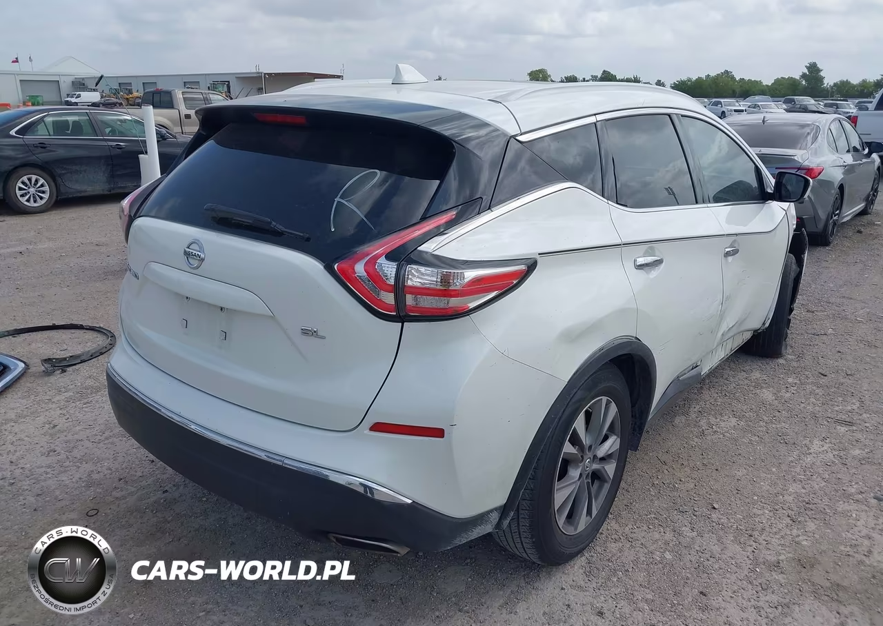 2017 Nissan Murano Sl VIN:5N1AZ2MG1HN120882 - 4