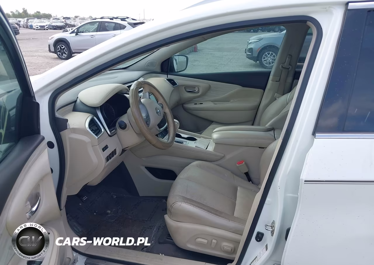 2017 Nissan Murano Sl VIN:5N1AZ2MG1HN120882 - 5