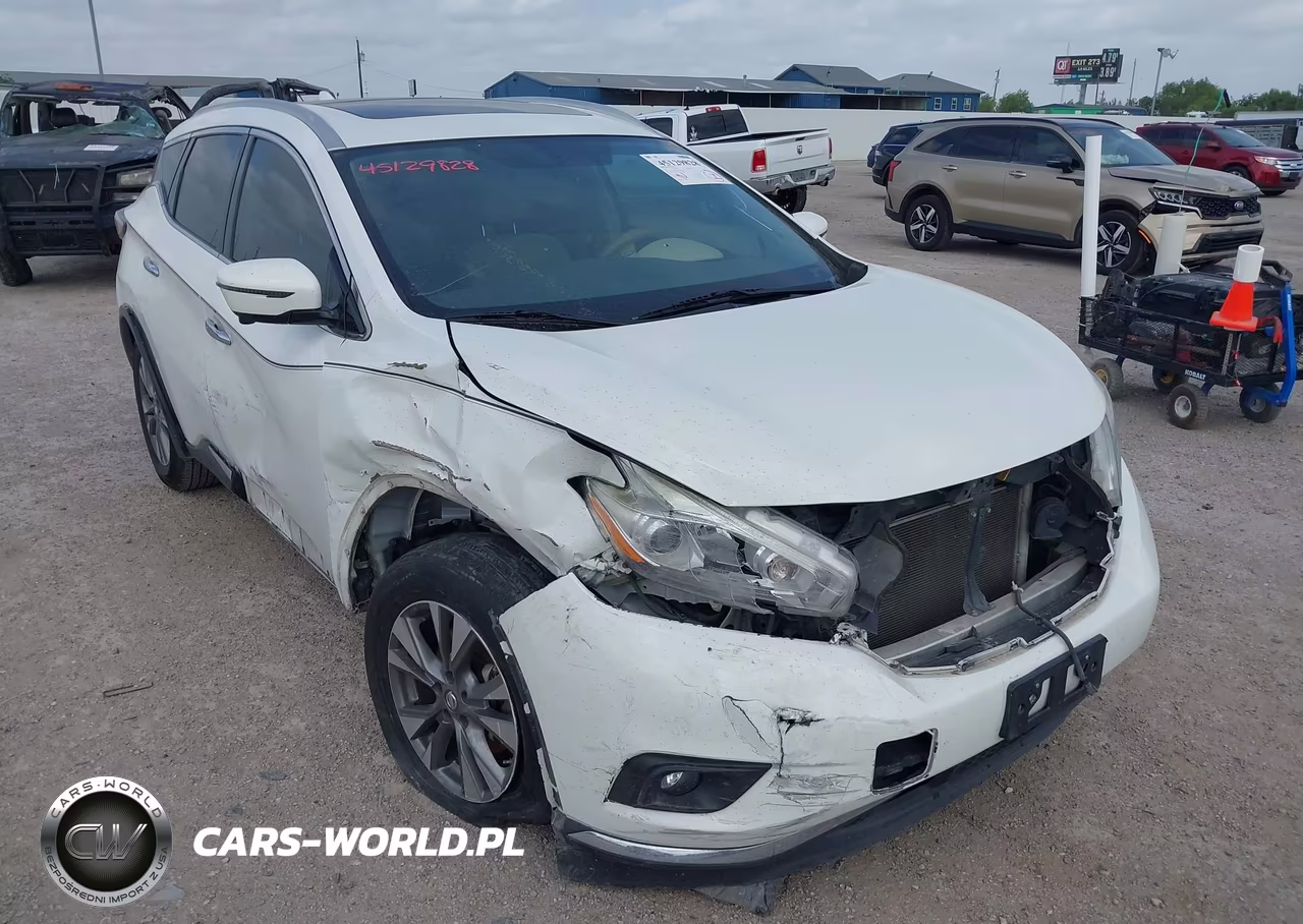 2017 Nissan Murano Sl VIN:5N1AZ2MG1HN120882 - 6