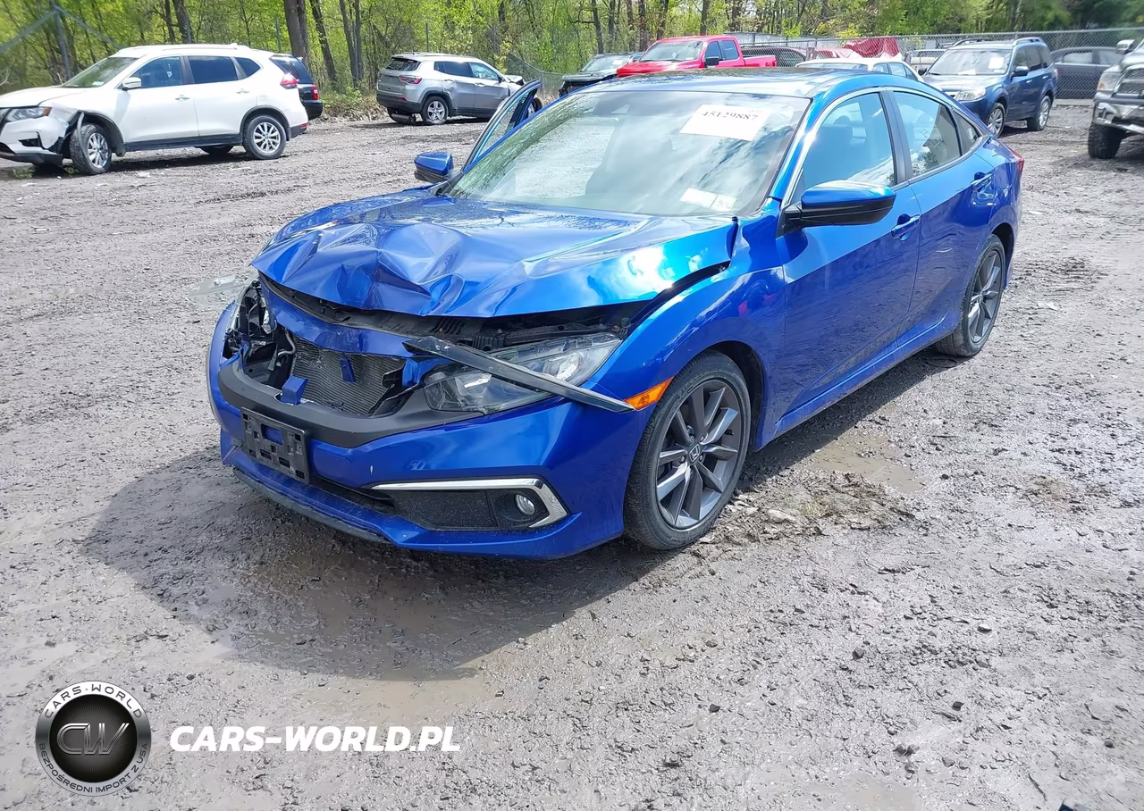 2020 Honda Civic Ex VIN:19XFC1F39LE204090 - 2