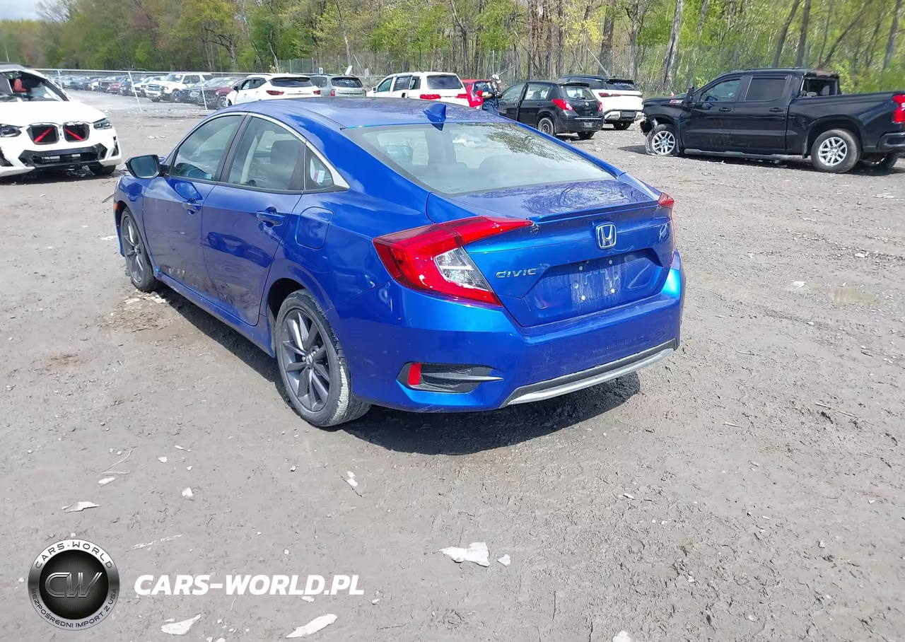 2020 Honda Civic Ex VIN:19XFC1F39LE204090 - 3
