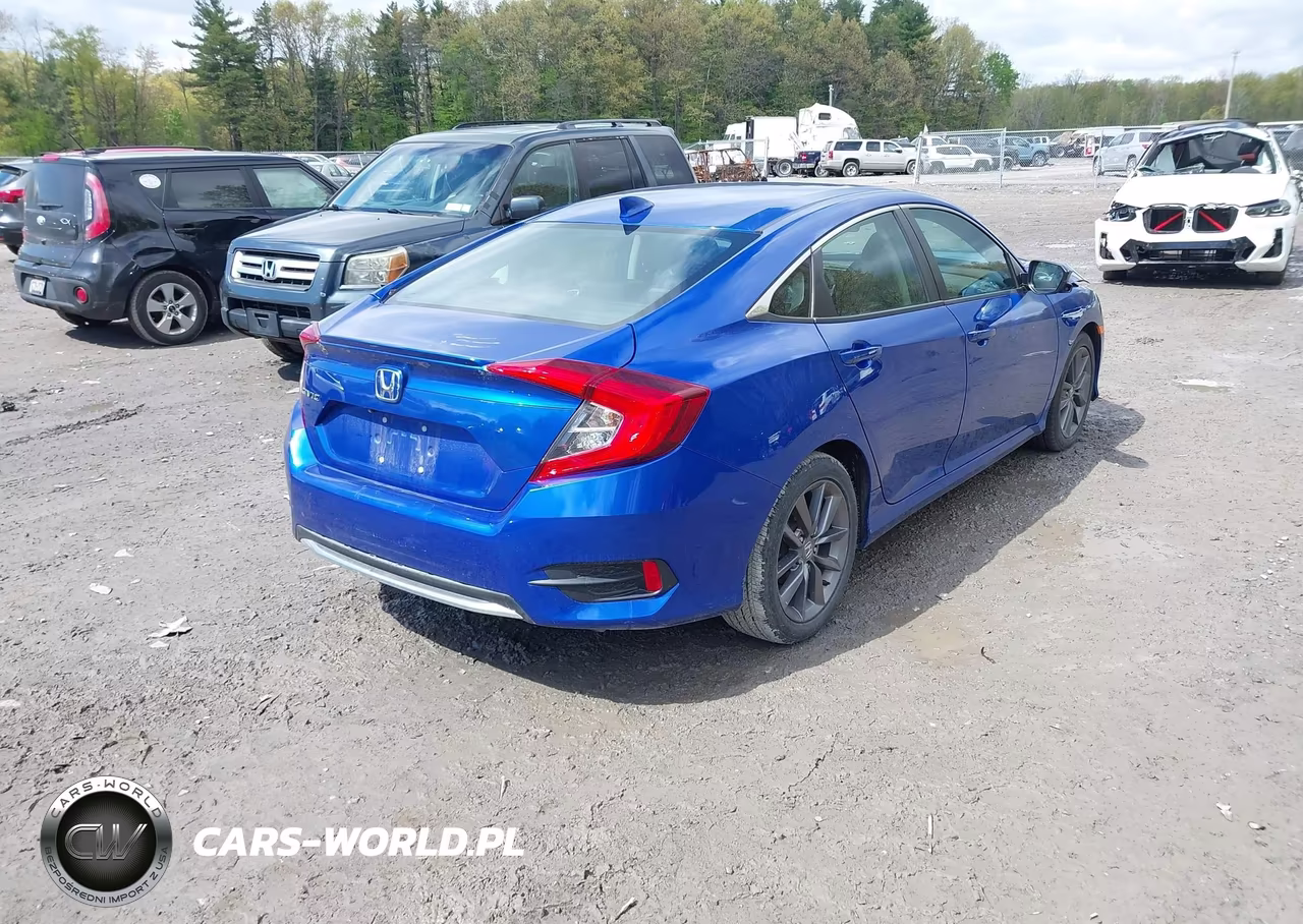 2020 Honda Civic Ex VIN:19XFC1F39LE204090 - 4