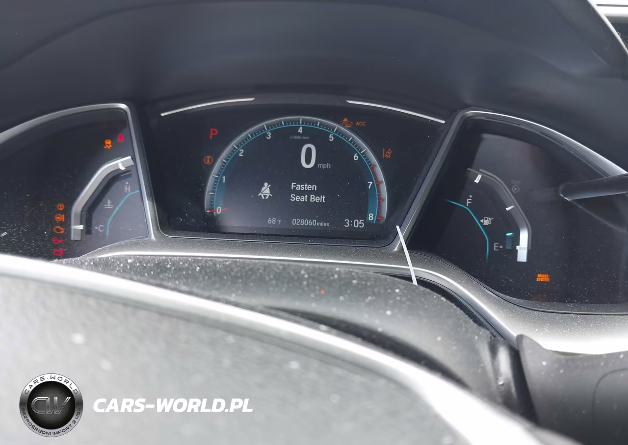 2020 Honda Civic Ex VIN:19XFC1F39LE204090 - 7
