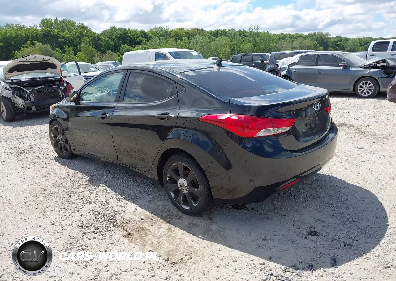 2011 Hyundai Elantra Limited (Ulsan Plant) VIN:KMHDH4AE0BU138804 - 3