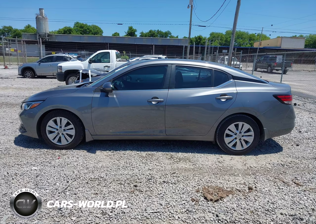 2021 Nissan Sentra S Xtronic Cvt VIN:3N1AB8BV4MY314674 - 14