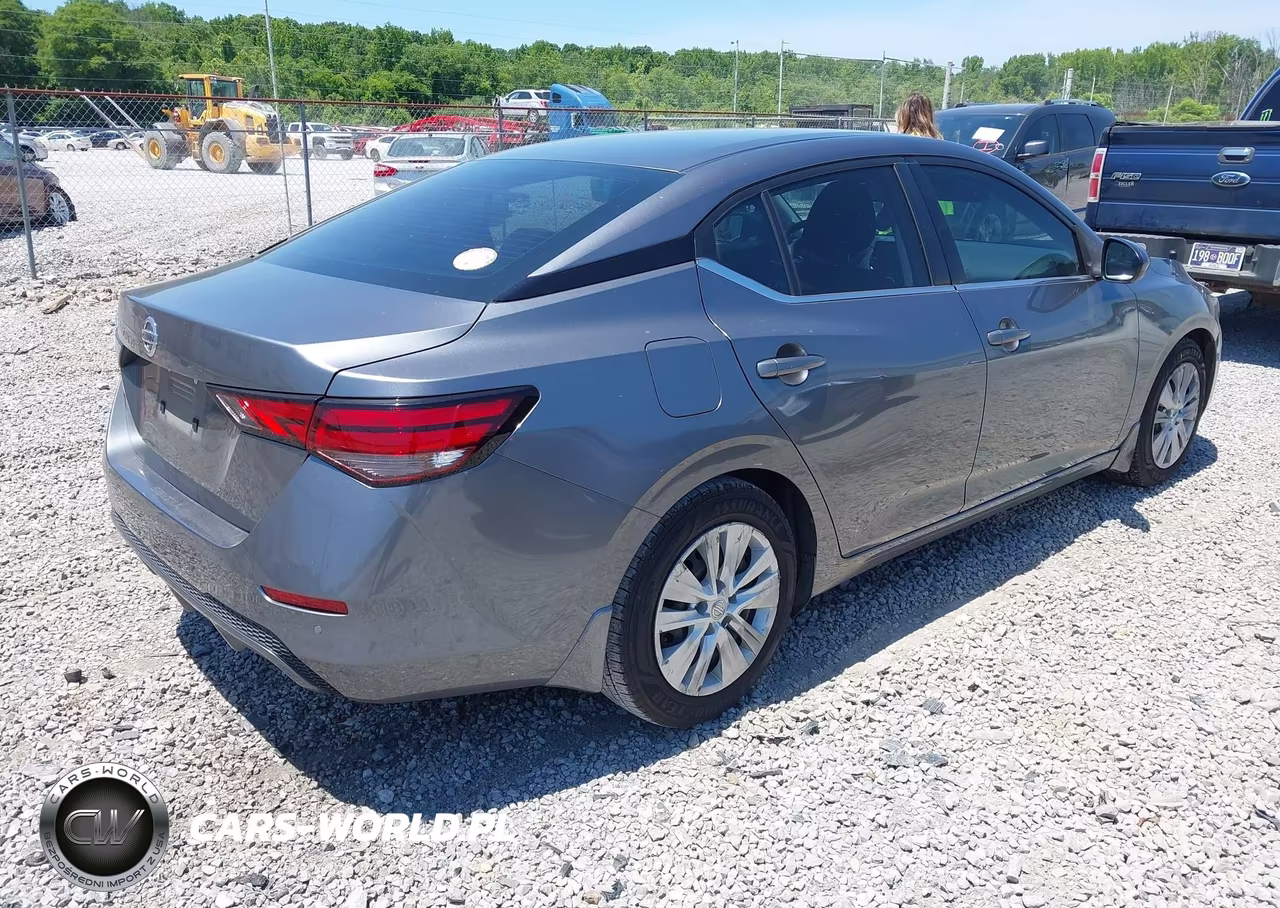 2021 Nissan Sentra S Xtronic Cvt VIN:3N1AB8BV4MY314674 - 4