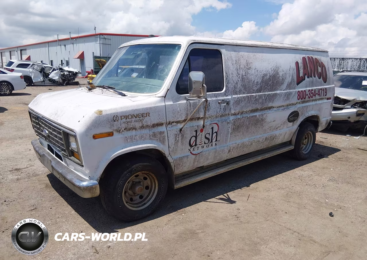 1991 Ford Econoline E150 Van VIN:1FDEE14Y9MHA36253 - 2